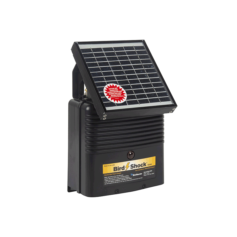 Bird Shock 12 Volt DC Solar Charged Energisers